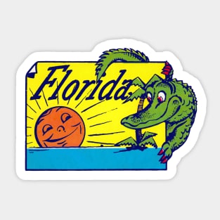 Vintage Florida Sticker